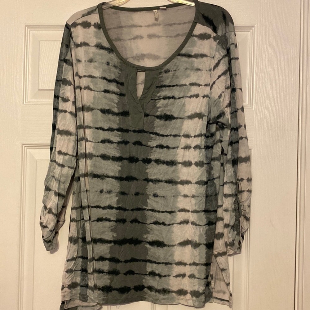comfy tie-dyed shirt